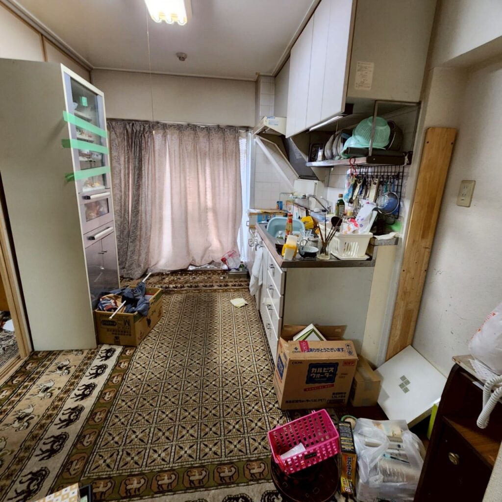 遺品整理ビフォー写真