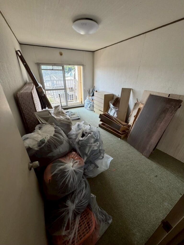 不用品回収ビフォー写真
